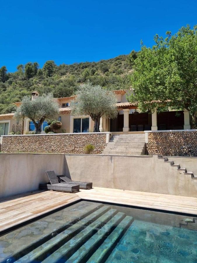 La Maison Des Collines Allemagne en Provence Bagian luar foto