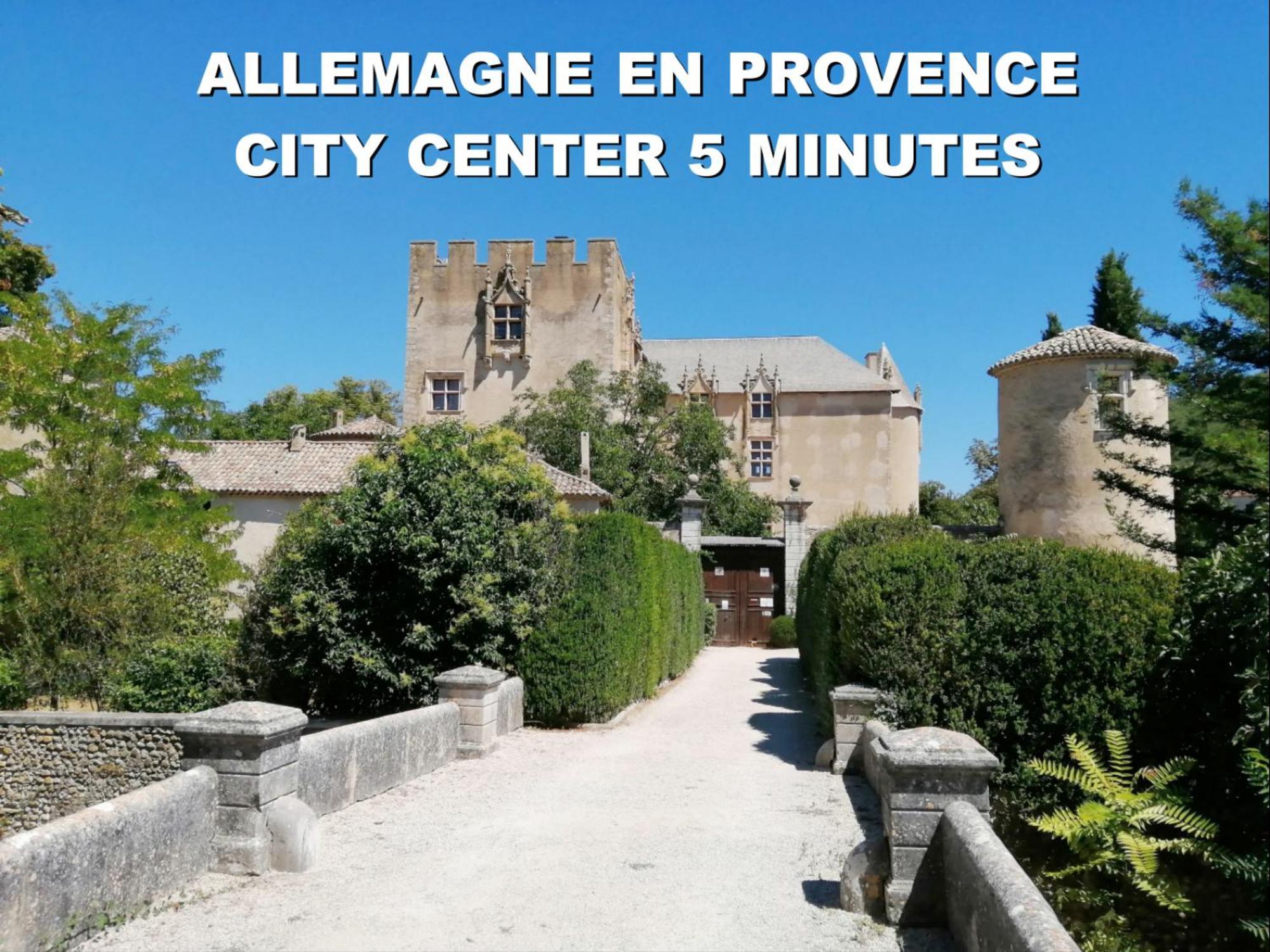 La Maison Des Collines Allemagne en Provence Bagian luar foto